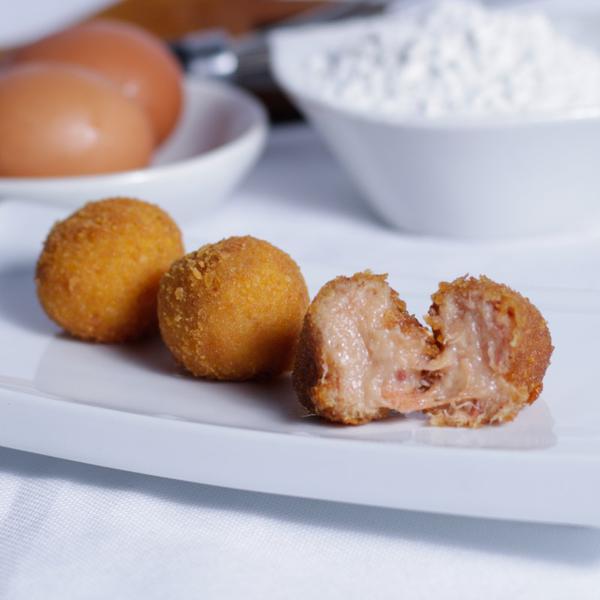 Croquetas de Jamón Ibérico Chef Vali Croquetas artesanas gourmet sin lactosa, ni gluten